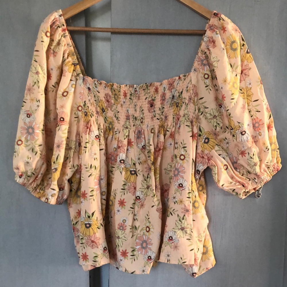 Barbour Floral Blouse sz 10